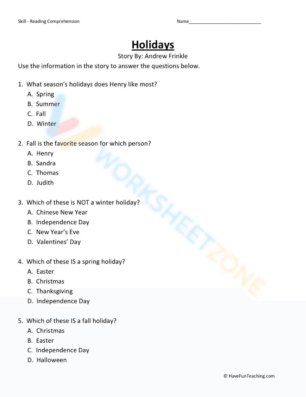8th grade reading 2 - Page 2