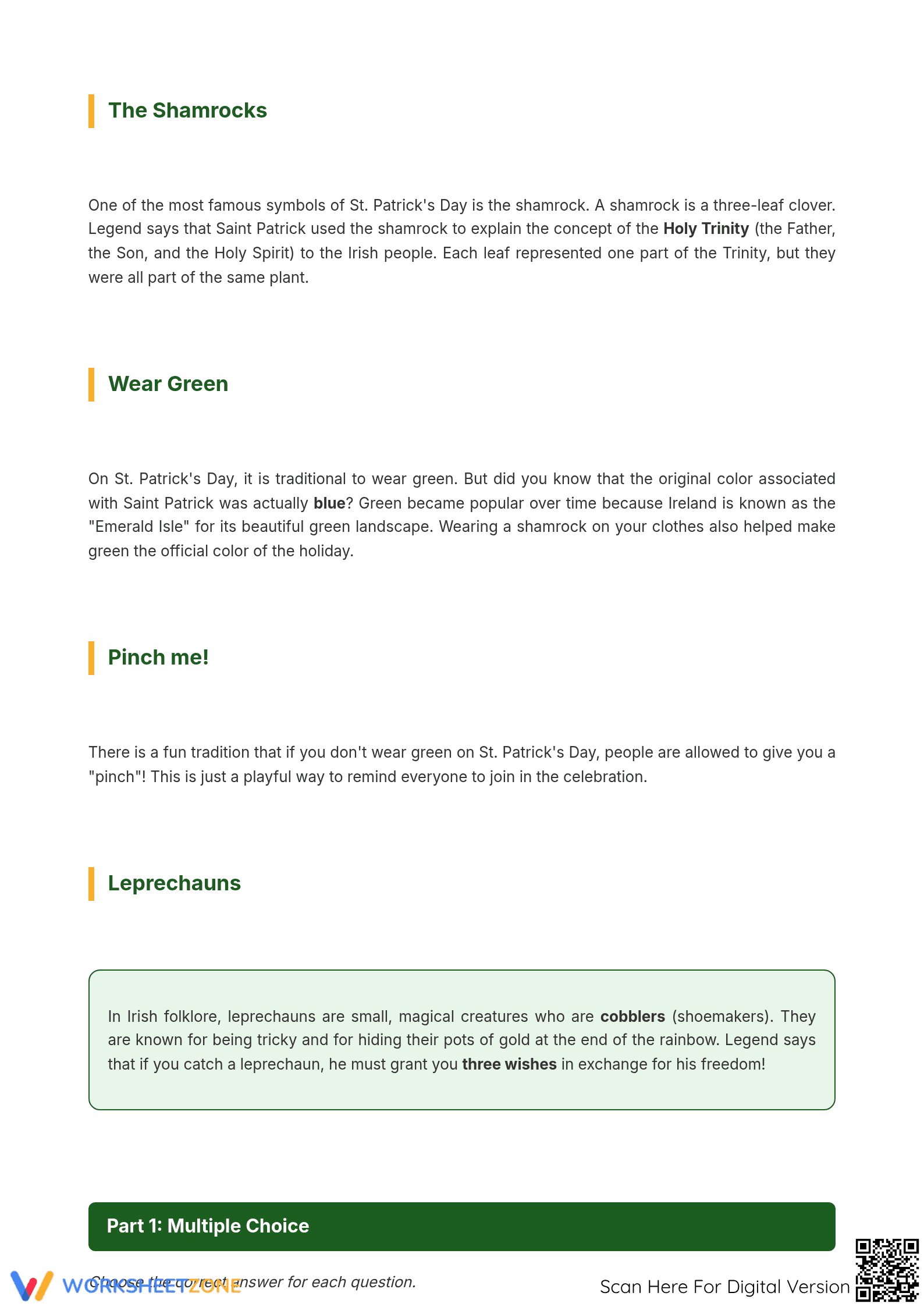 Essential St. Patrick's Day Reading | Grades 6-8 - Page 2