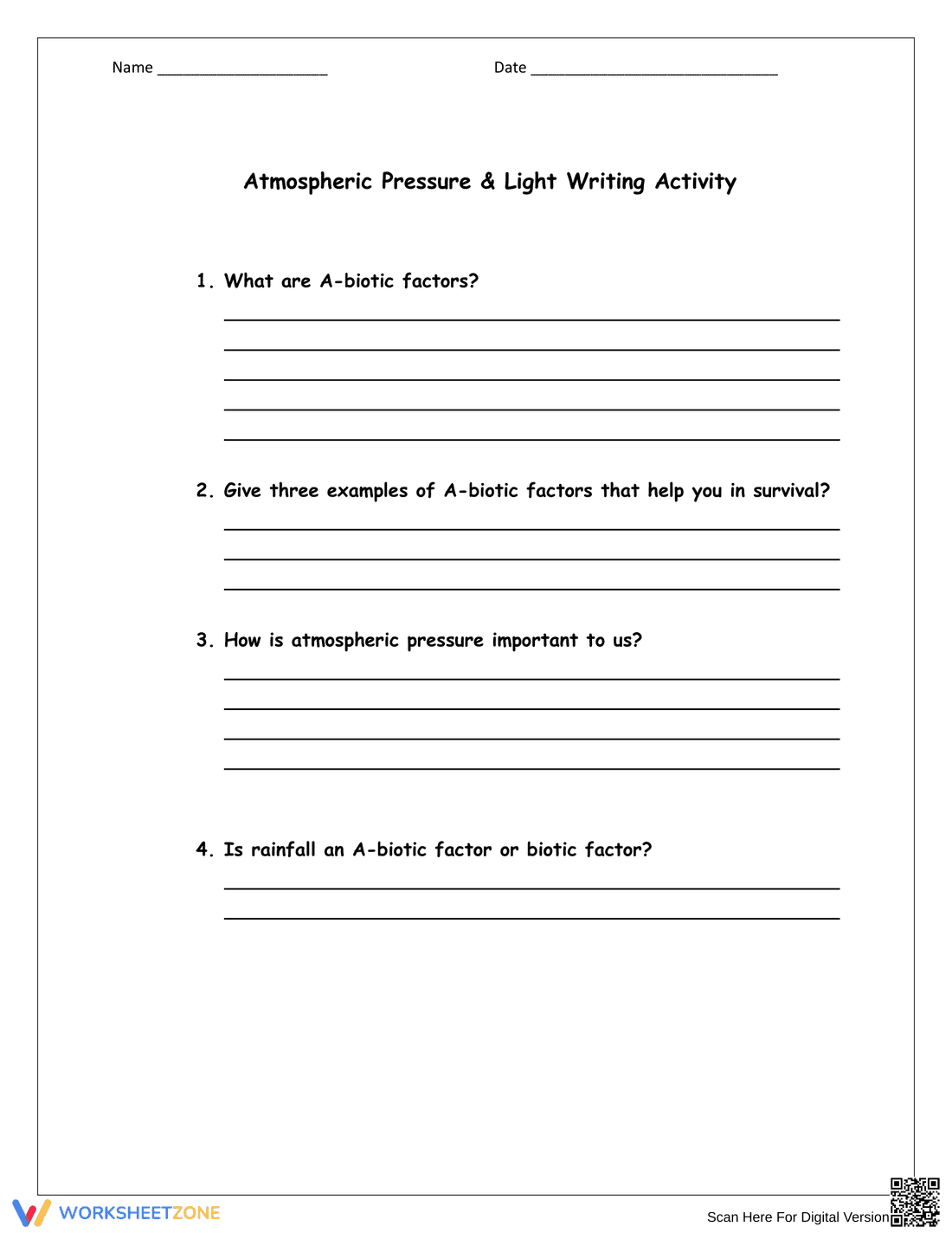 Engaging 4th Grade Science Worksheet for Young Minds - Page 4
