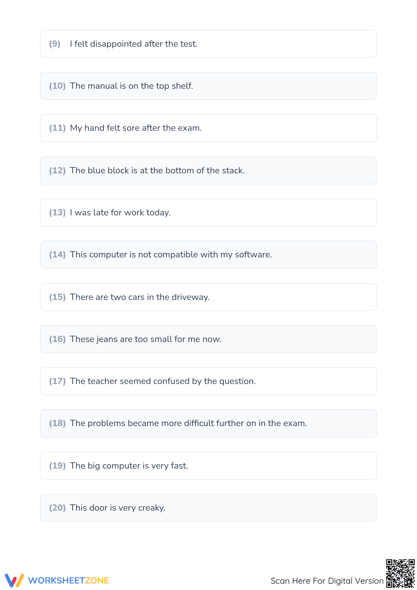 Identifying Linking Verbs Worksheet | Grade 3 Essential - Page 2