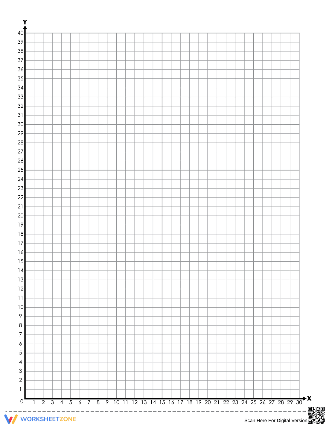 Graphing Santa Worksheet for Kids - Page 2