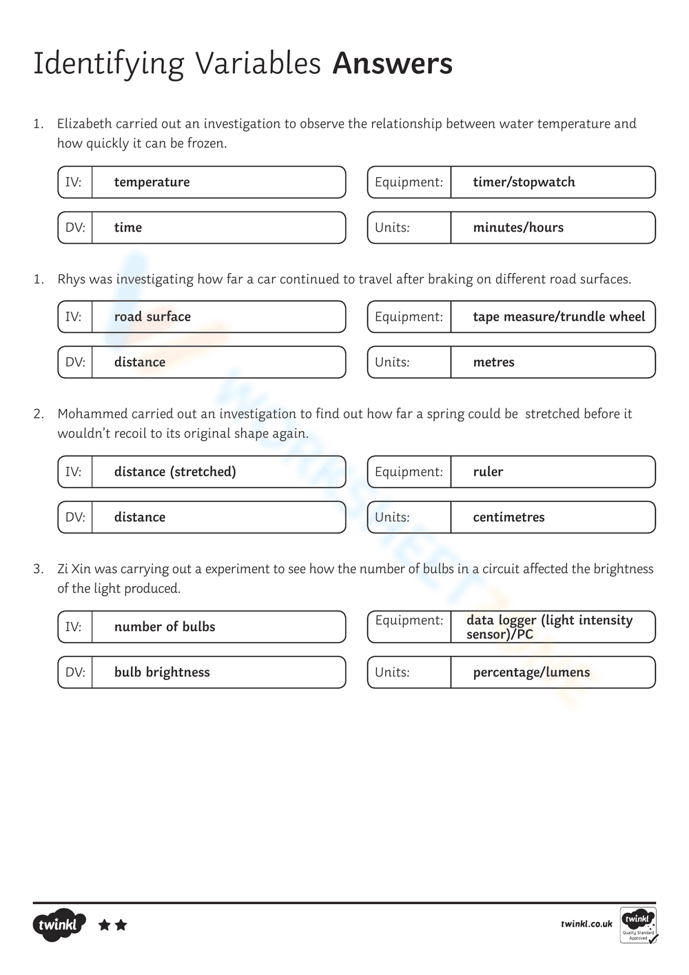 Identifying Independent and Dependent Variables - Page 4