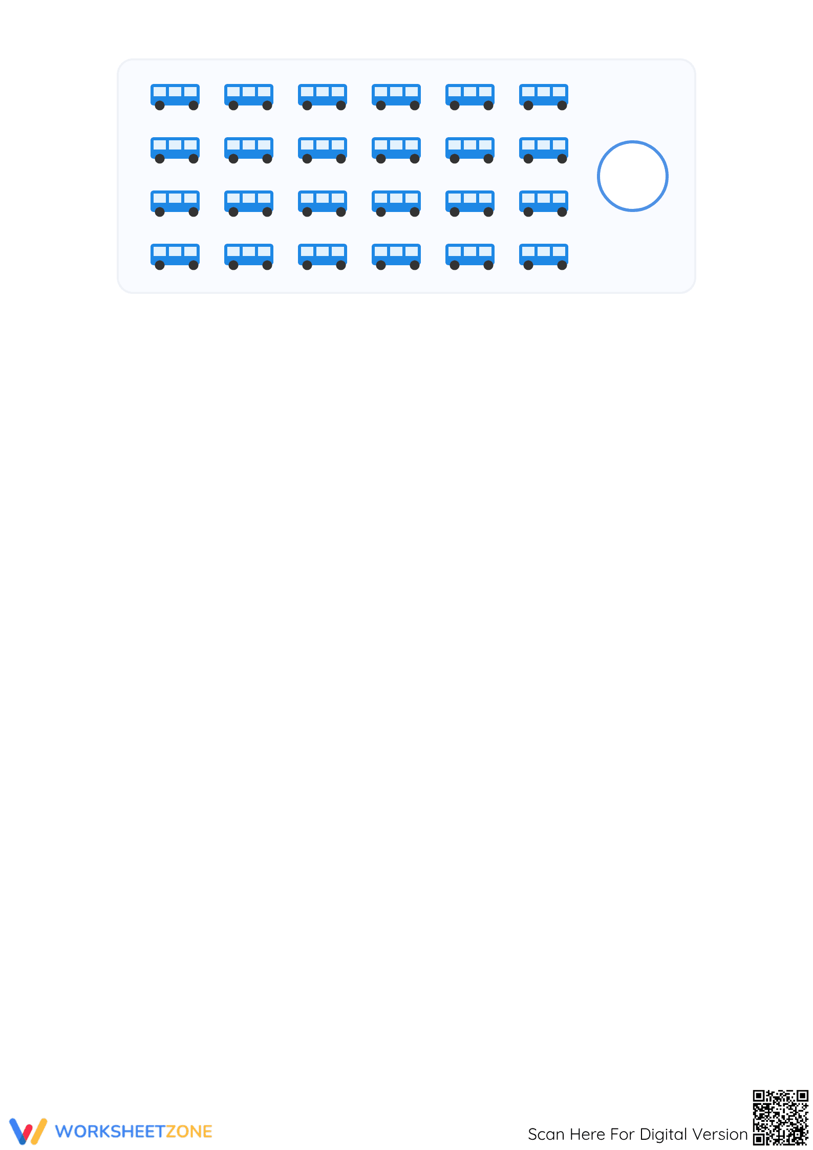 Car Counting Worksheet | Printable Grade K Math - Page 3