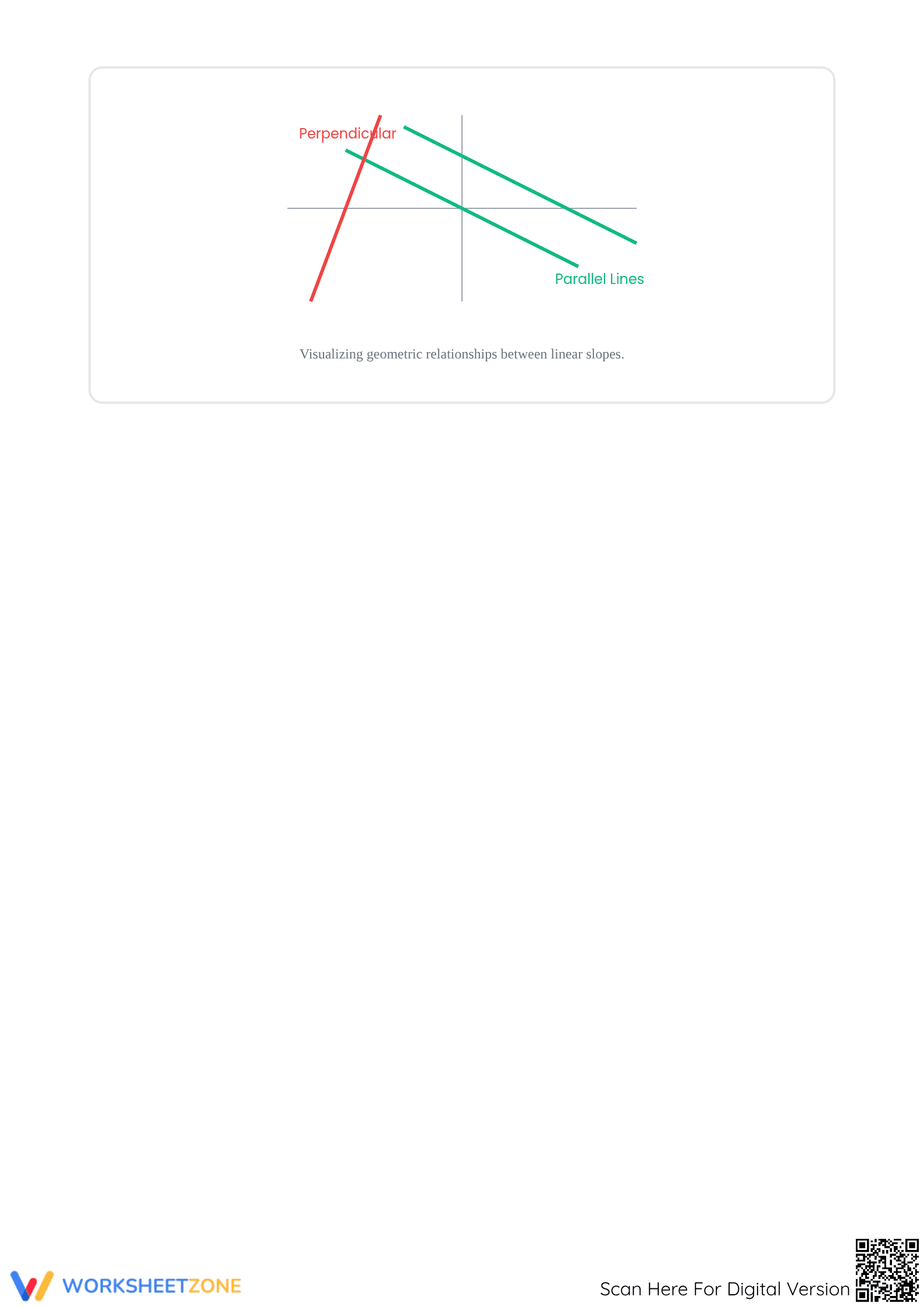 Printable Parallel or Perpendicular Lines Worksheet - Page 3