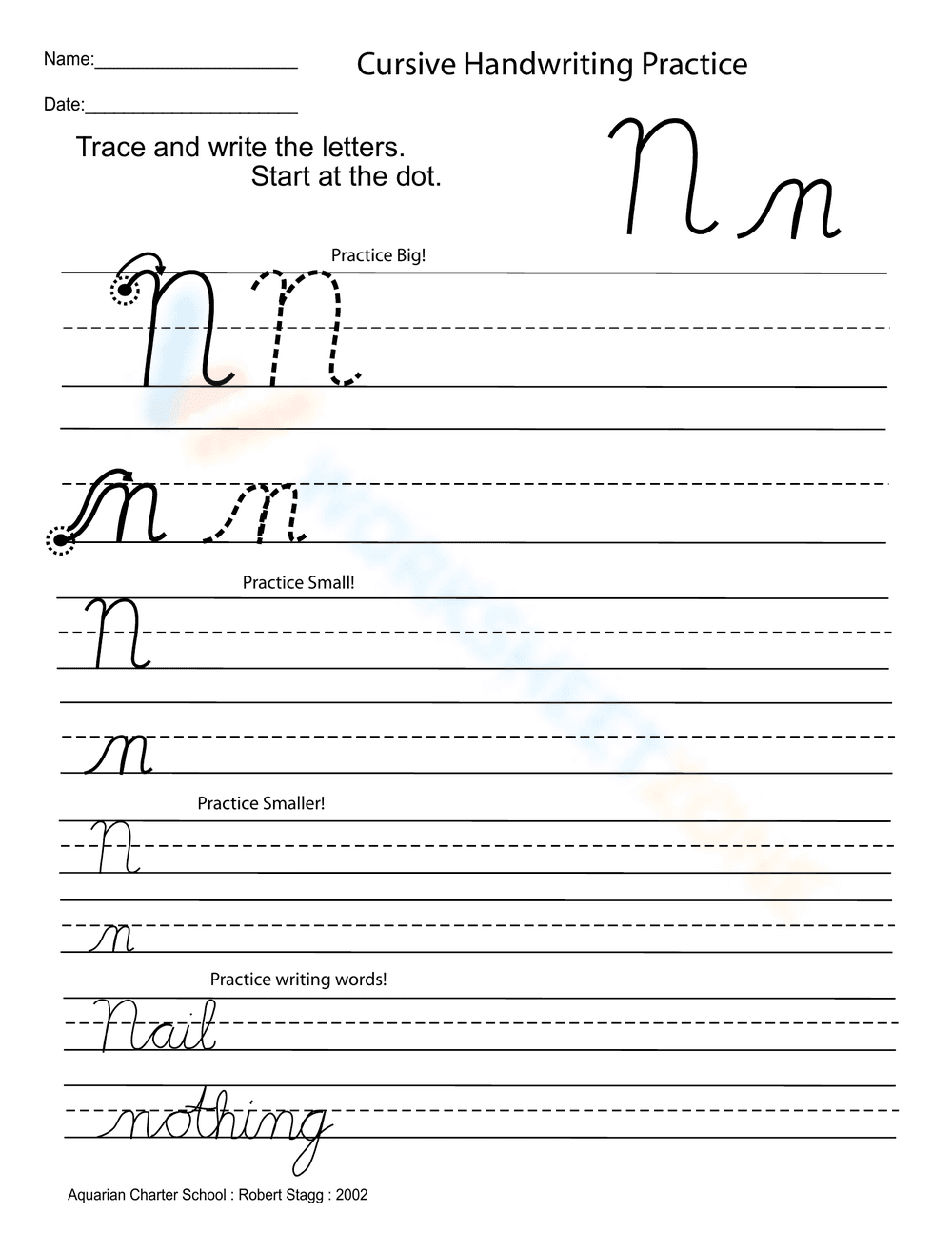 Cursive Alphabet Handwriting Practice | Grade 3 Essential - Page 14