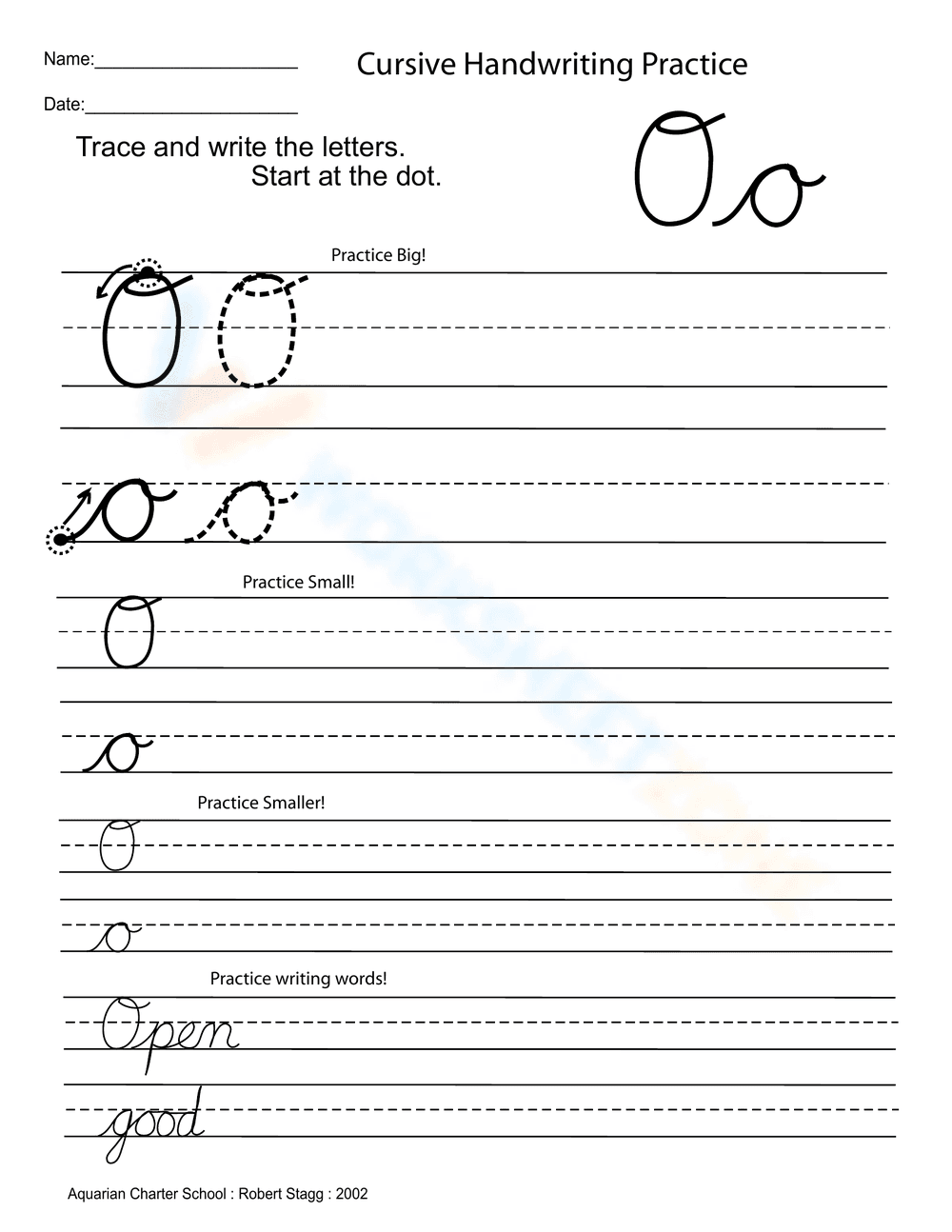 Cursive Alphabet Handwriting Practice | Grade 3 Essential - Page 15