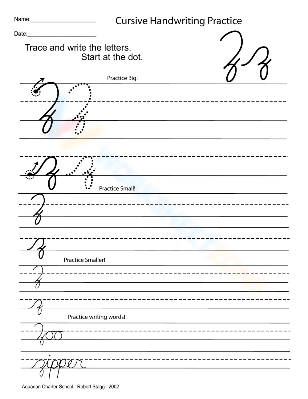 Cursive Alphabet Handwriting Practice | Grade 3 Essential - Page 26