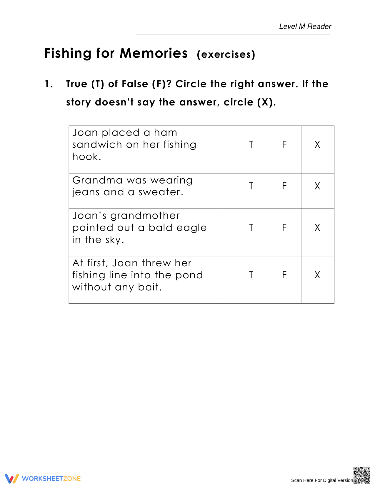 Fishing for Memories: Memory Recall Game - Page 5