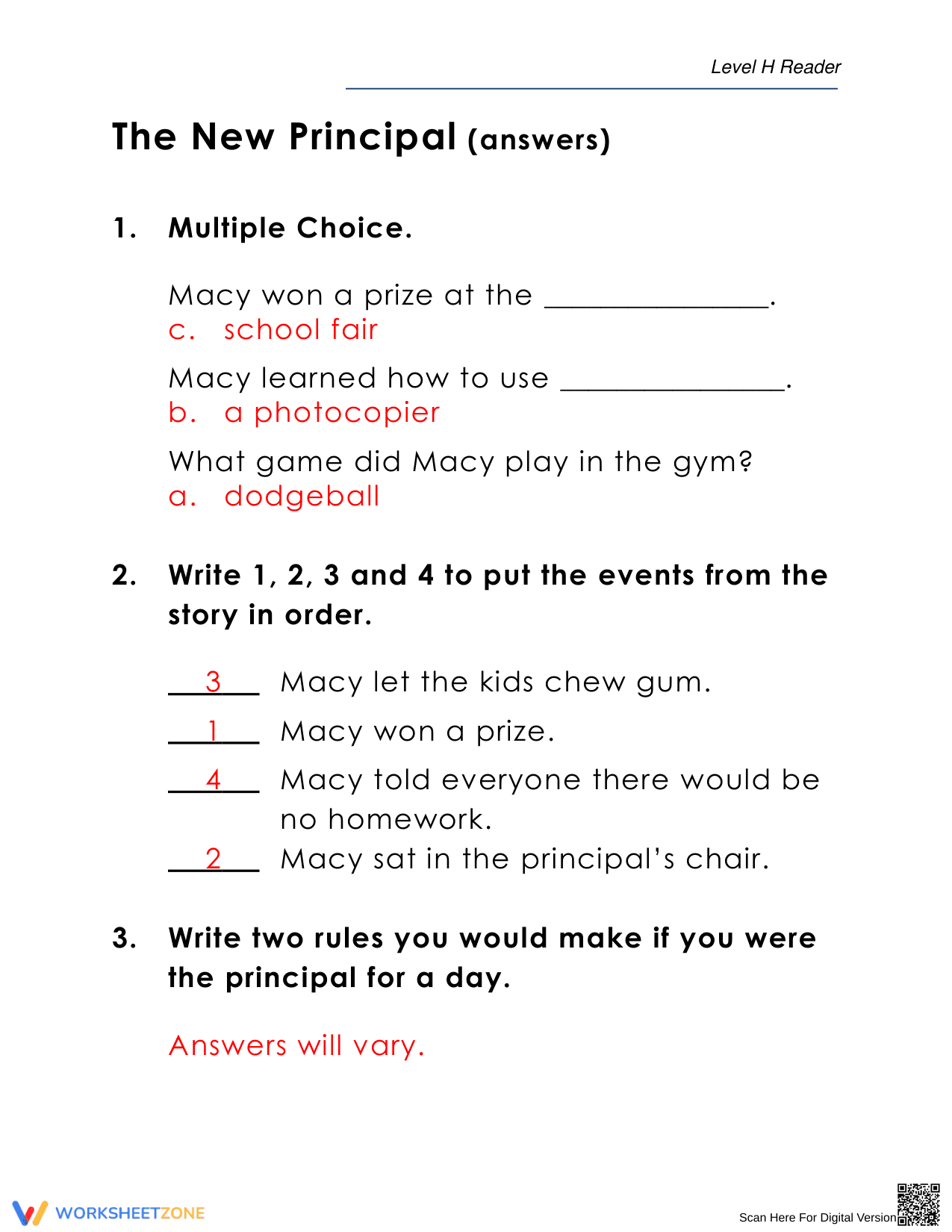 The New Principal: Exploring School Life - Page 6