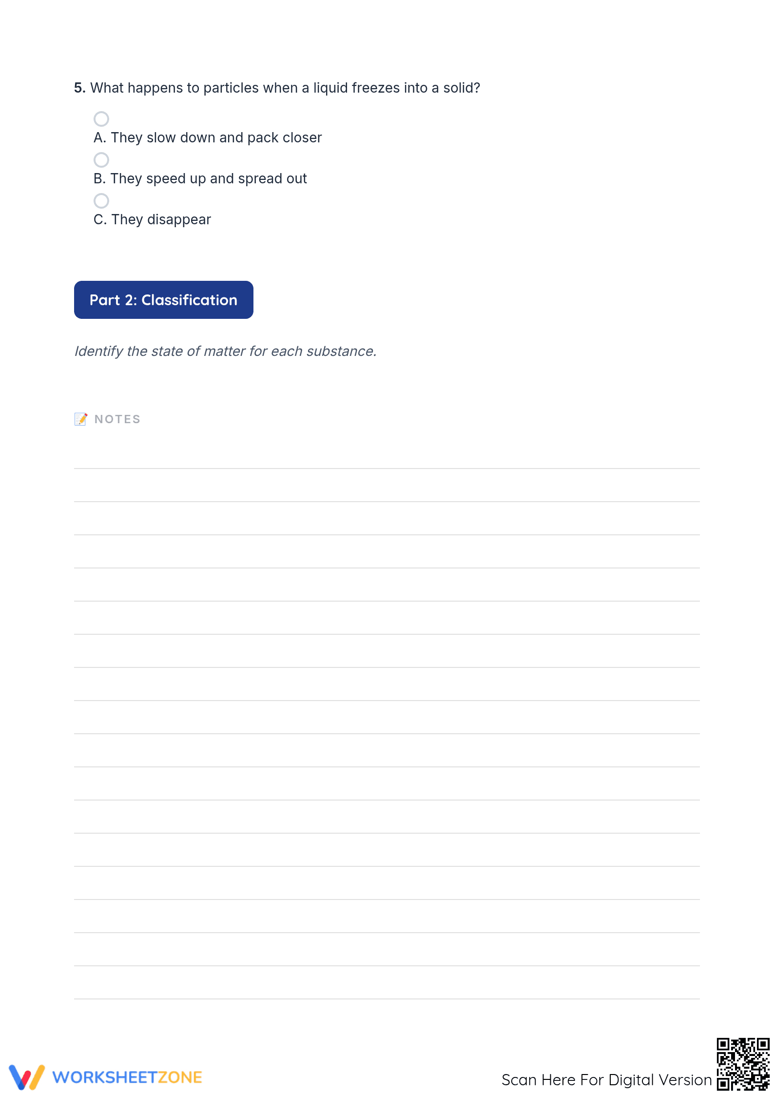 What's the Matter? Worksheet - Page 3