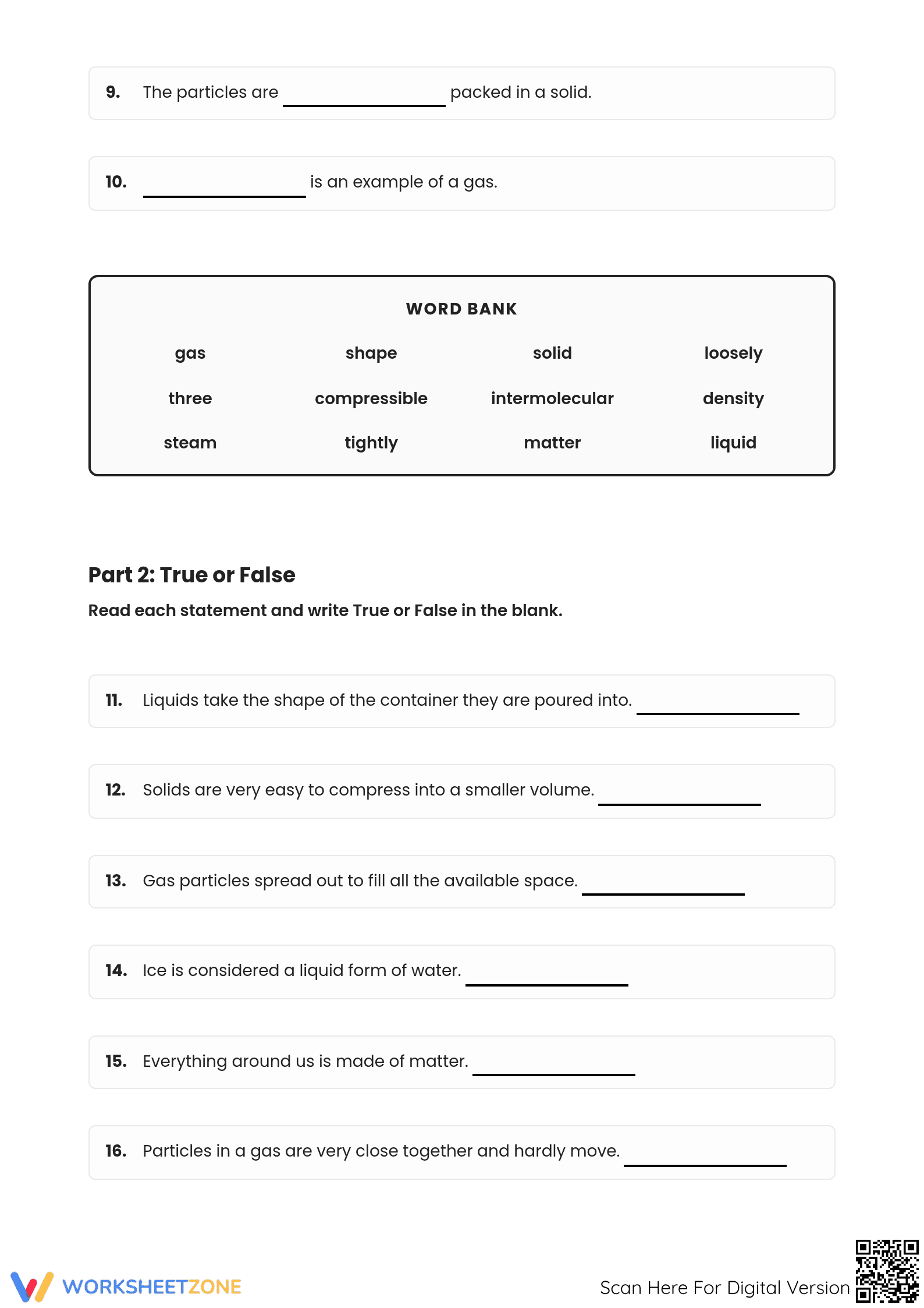 States of Matter - Page 2