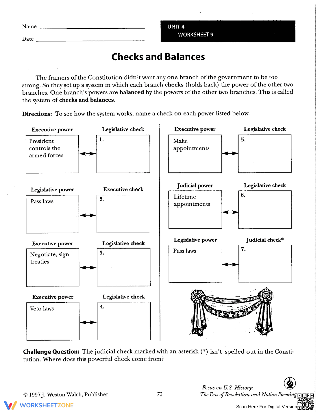 The System of Checks and Balances: Civics Study - Page 4