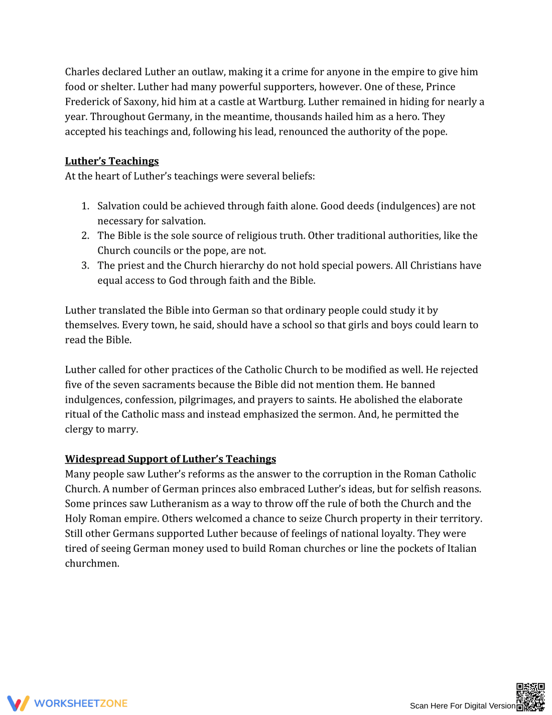 Protestant Reformation: A Historical Overview - Page 4