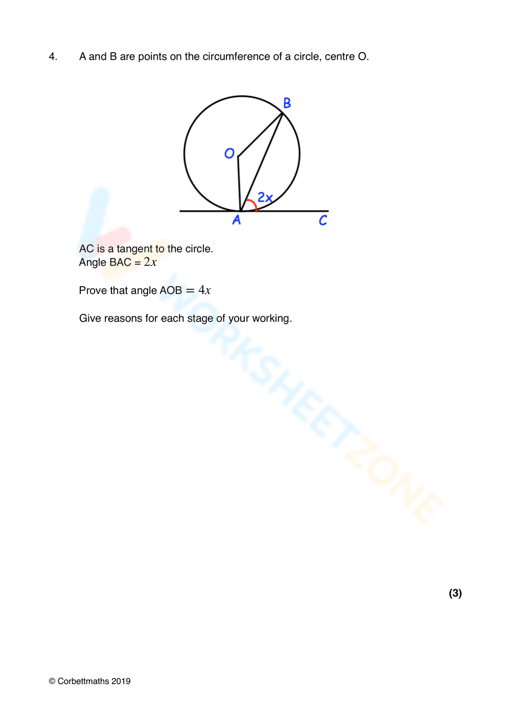 Enhance Geometry Skills with Geometric Proof Worksheet - Page 5