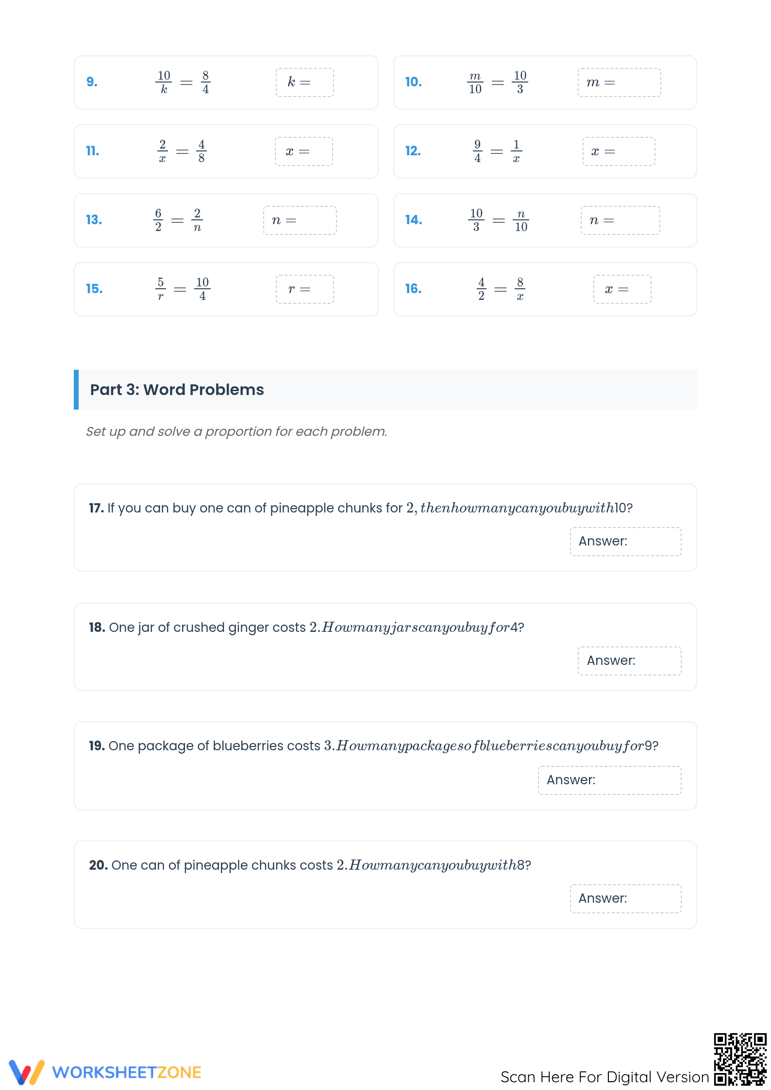 Proven Grade 7 Proportions & Percentages Aligned Worksheet - Page 2