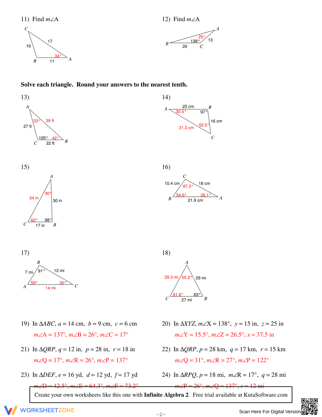 The Law of Cosines - Page 4