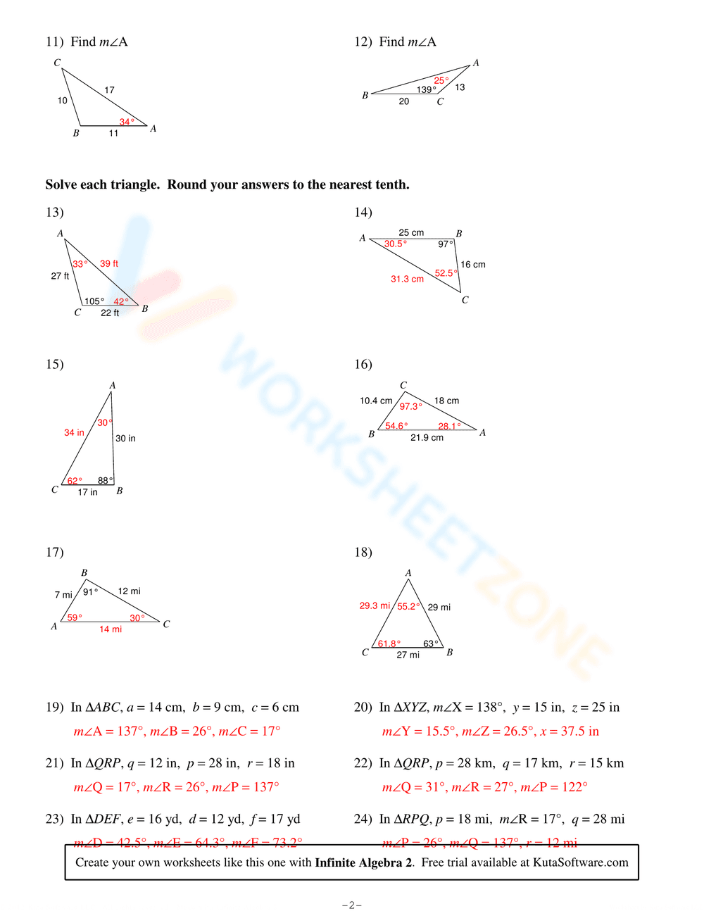 The Law of Cosines - Page 4