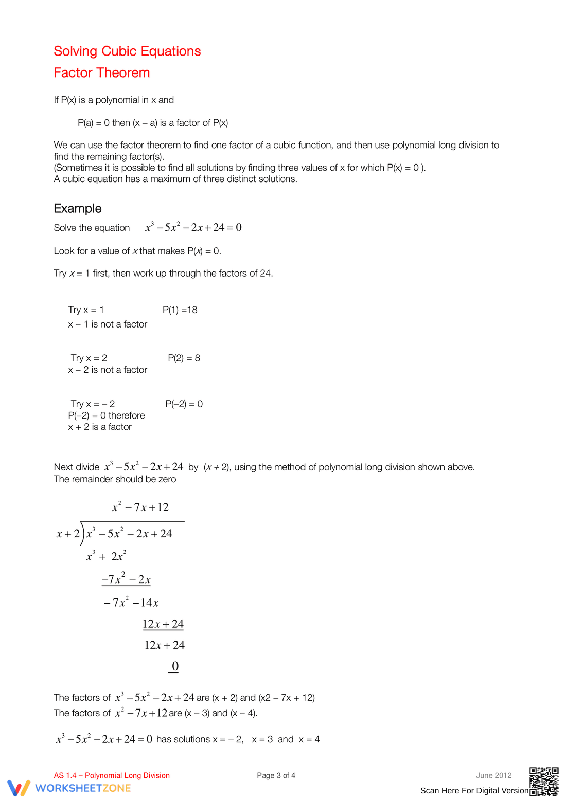 Master Polynomial Long Division - Page 3