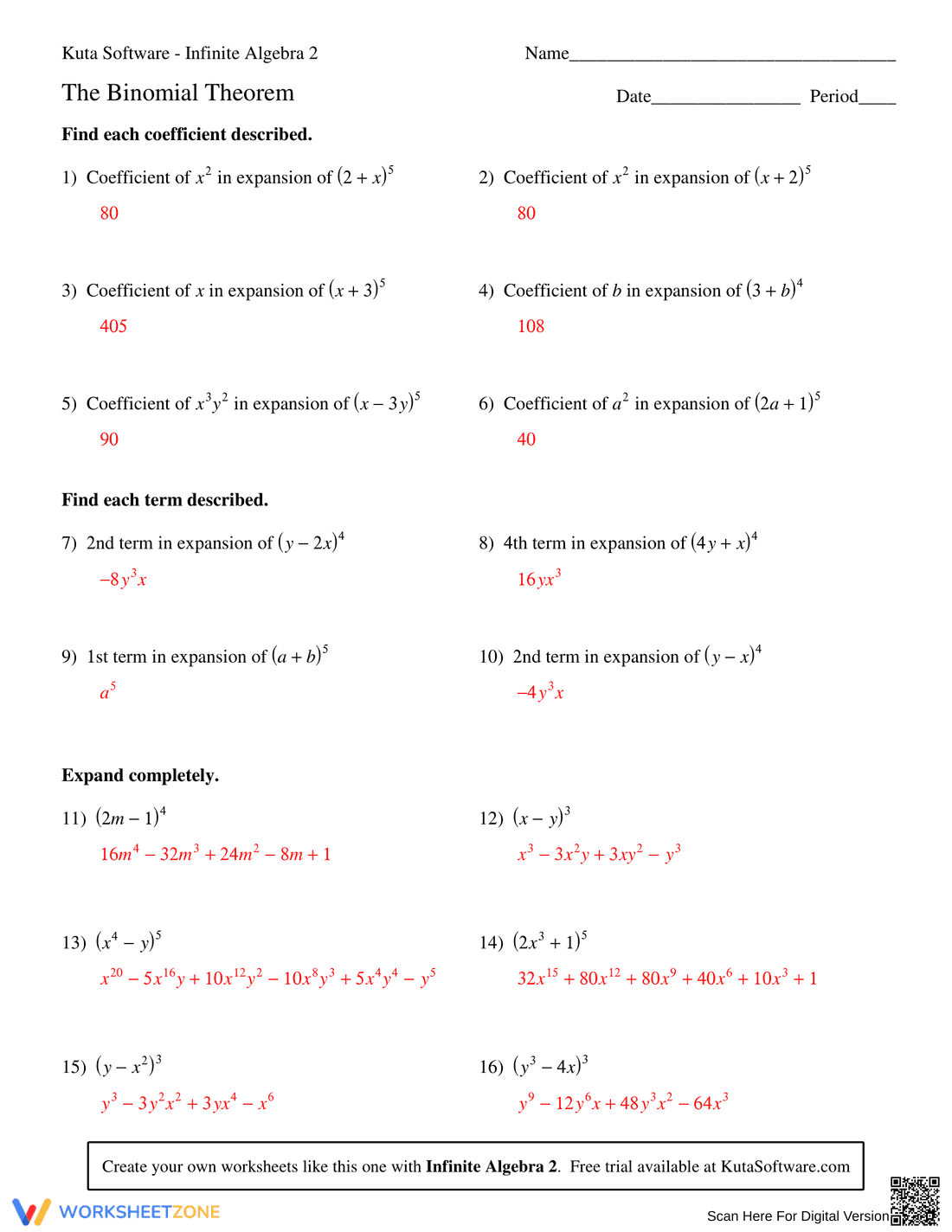 Understanding the Binomial Theorem - Page 2