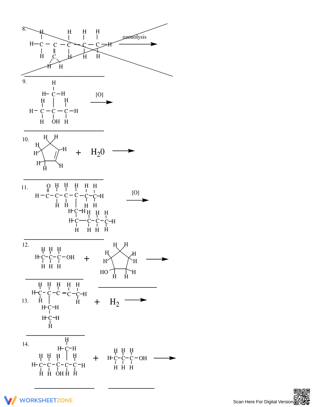 Organic Nomenclature: Practice Problems Worksheet - Page 4