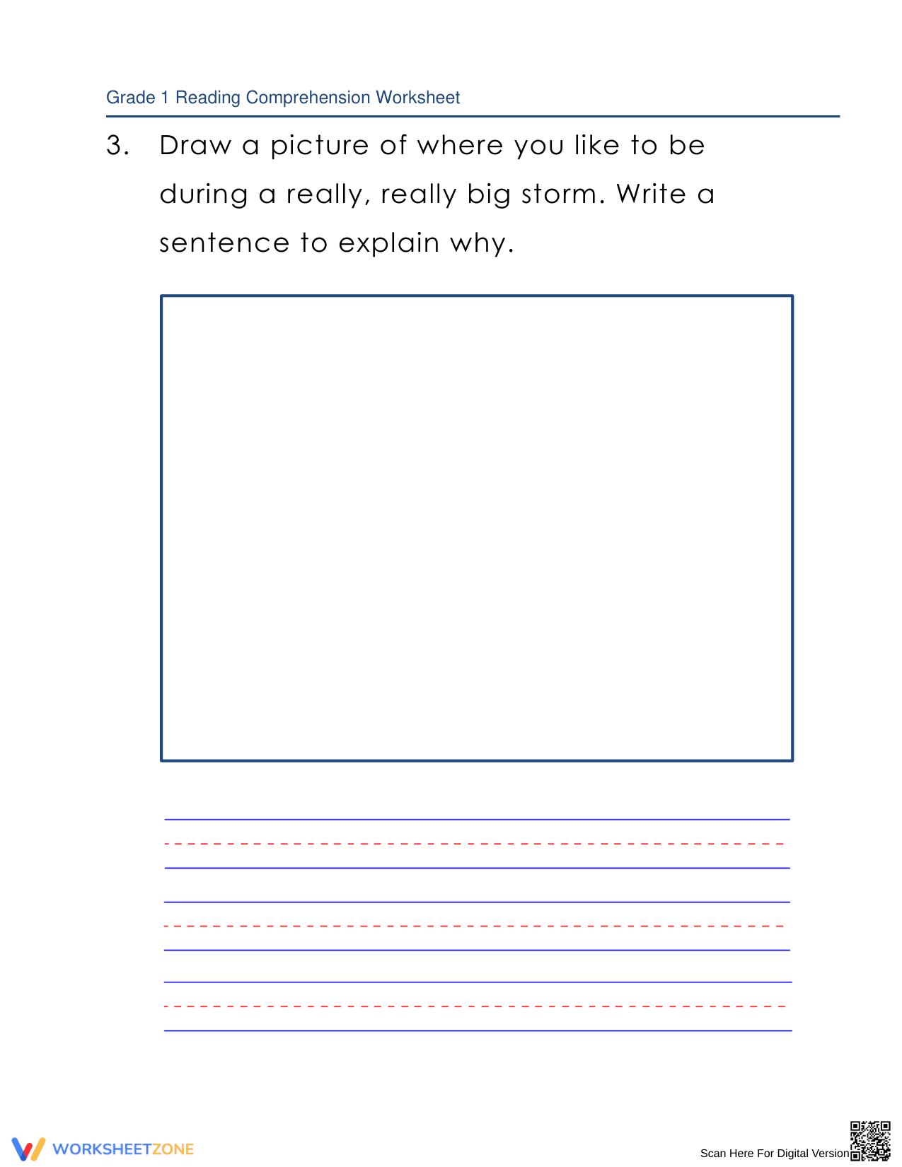In Search of Courage: Reading Comprehension Worksheet - Page 5