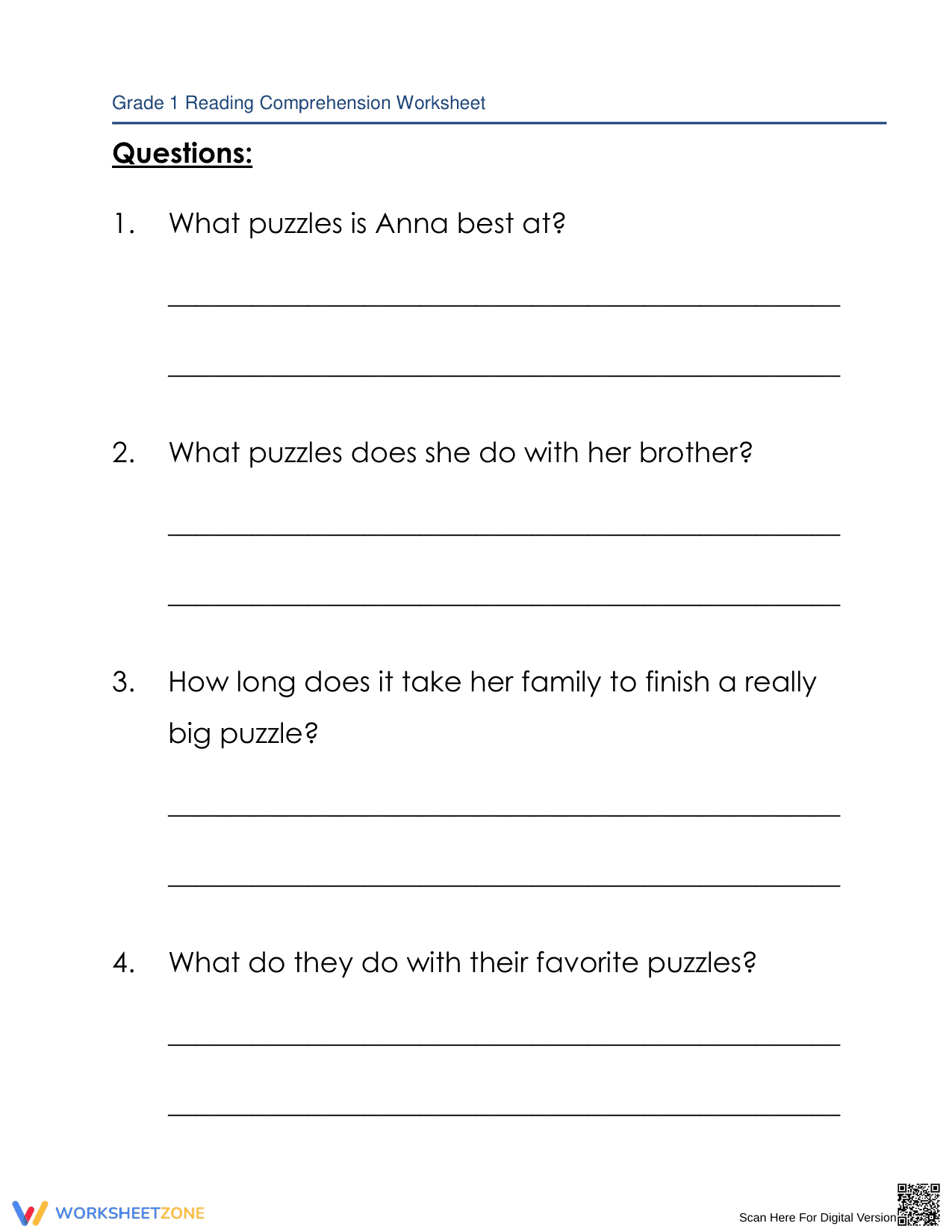 A Puzzle a Day: Logic and Reading Comprehension Fun - Page 2