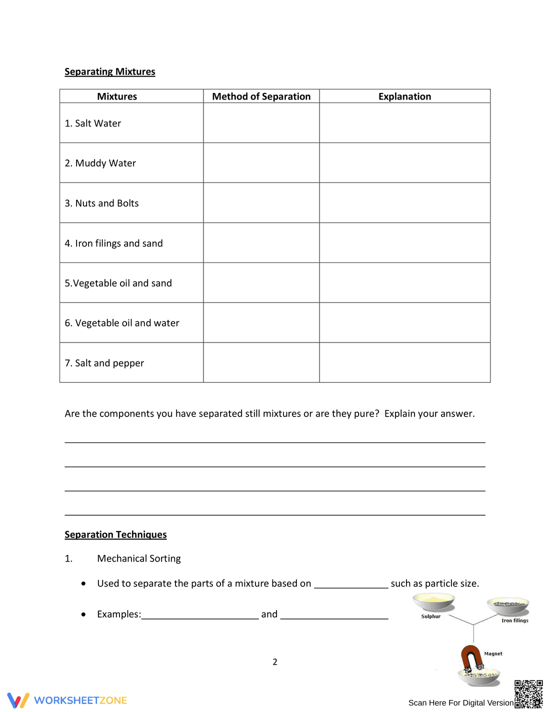 Explore Mixtures and Solutions: Classifying Matter - Page 2
