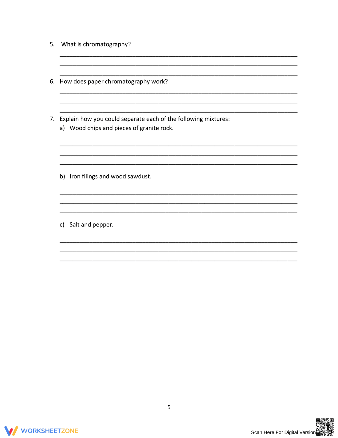 Explore Mixtures and Solutions: Classifying Matter - Page 5