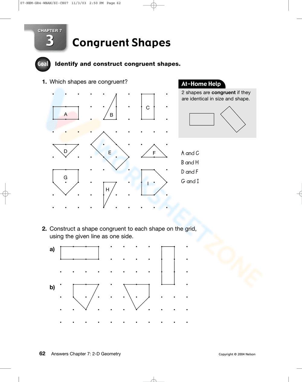 Classifying Quadrilateral: Geometry Theory & Exercise - Page 3