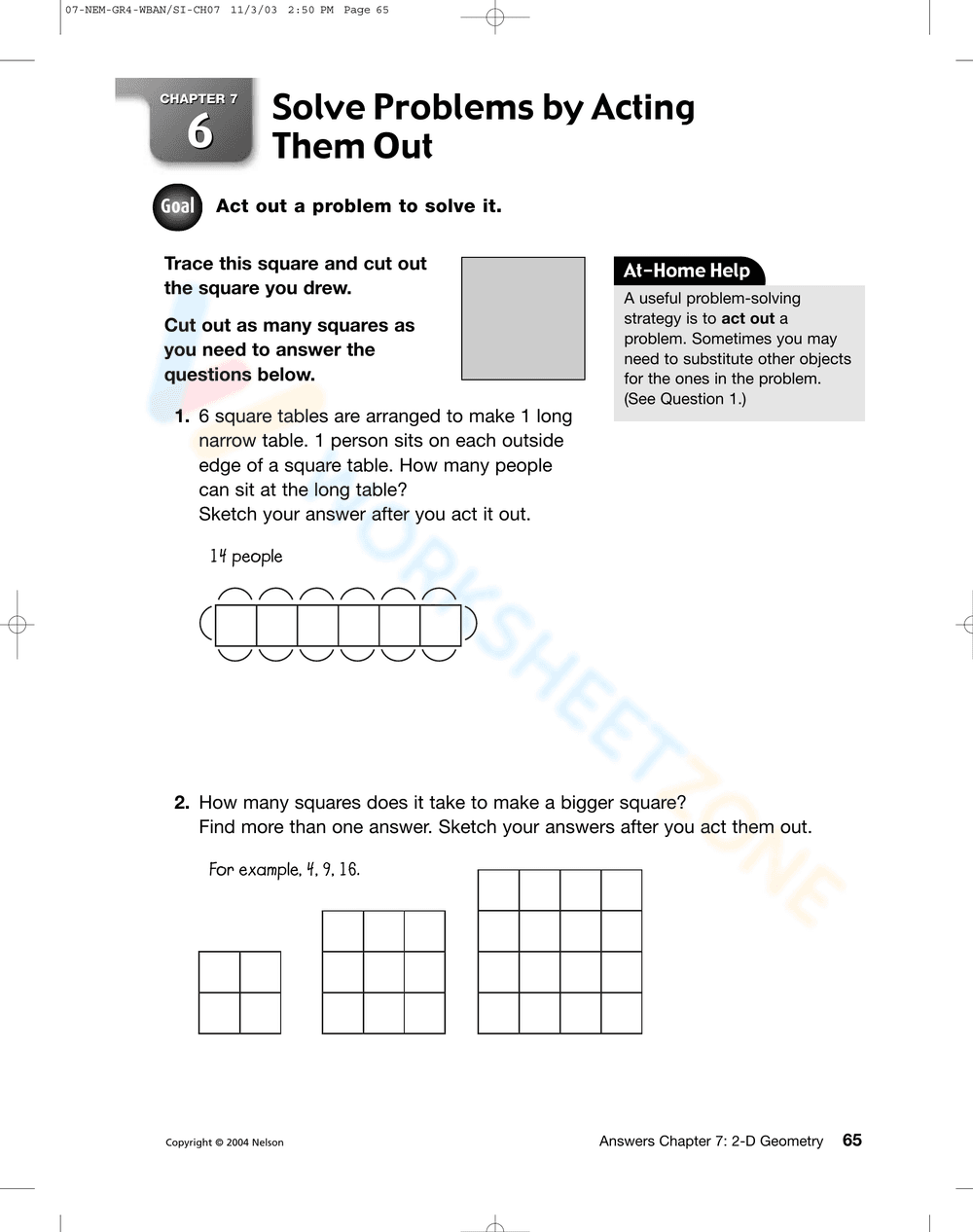 Classifying Quadrilateral: Geometry Theory & Exercise - Page 6