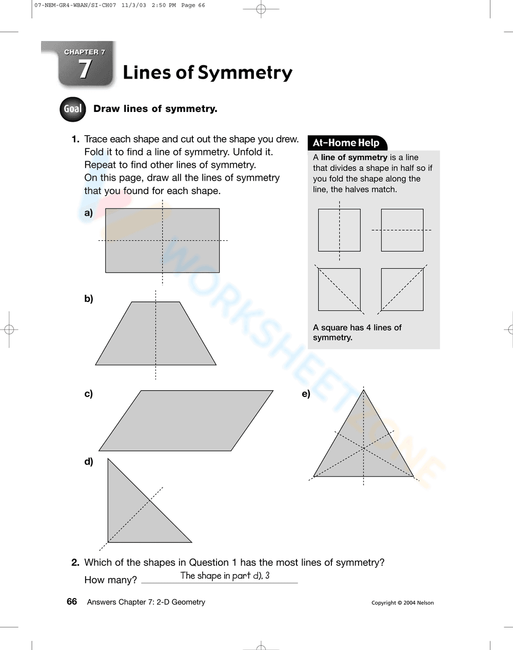 Classifying Quadrilateral: Geometry Theory & Exercise - Page 7