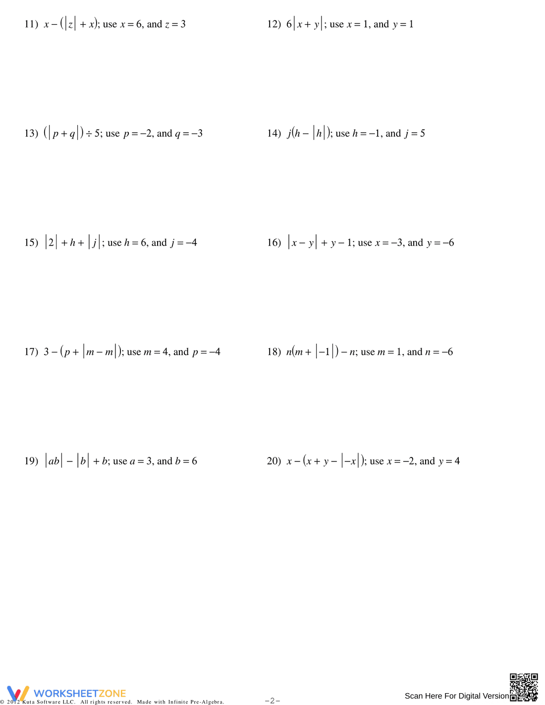 Mastering Exponent Rules Worksheet - Page 5