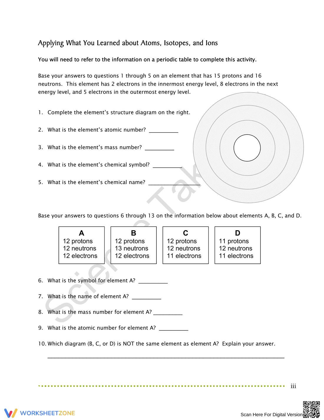 Understanding Atoms, Isotopes, and Ions - Page 3