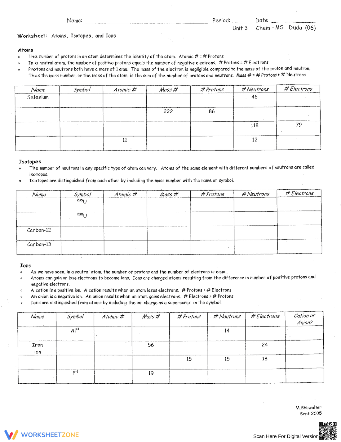 Discover Atoms, Ions, & Isotopes - Page 2