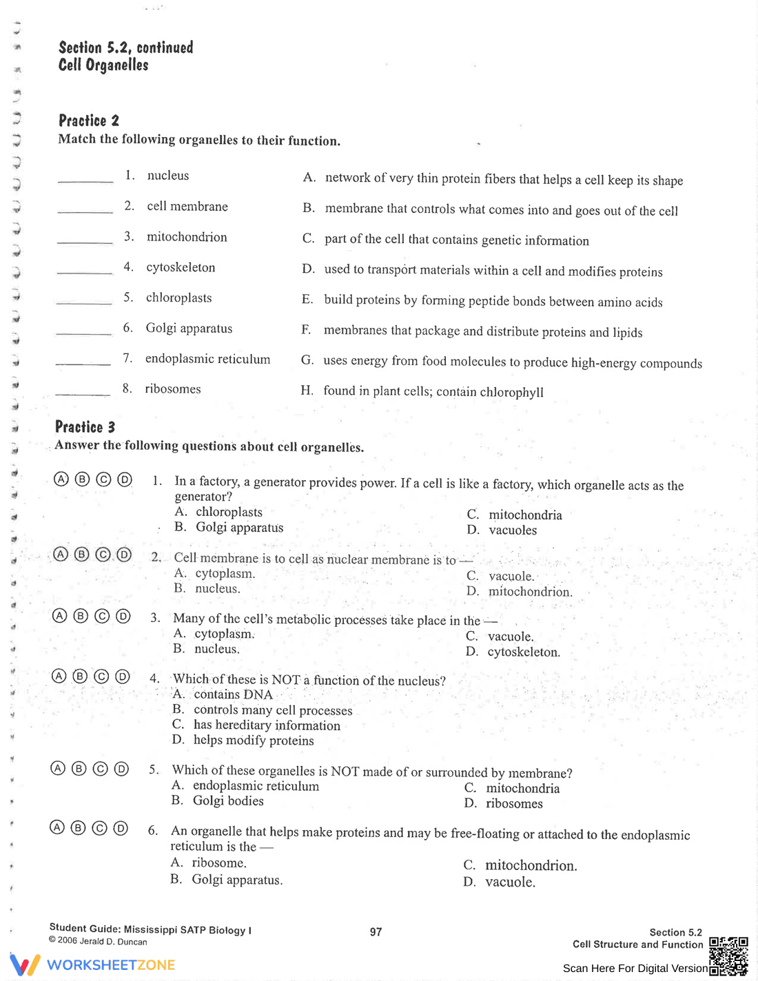 Explore Cell Structure and Function - Page 5