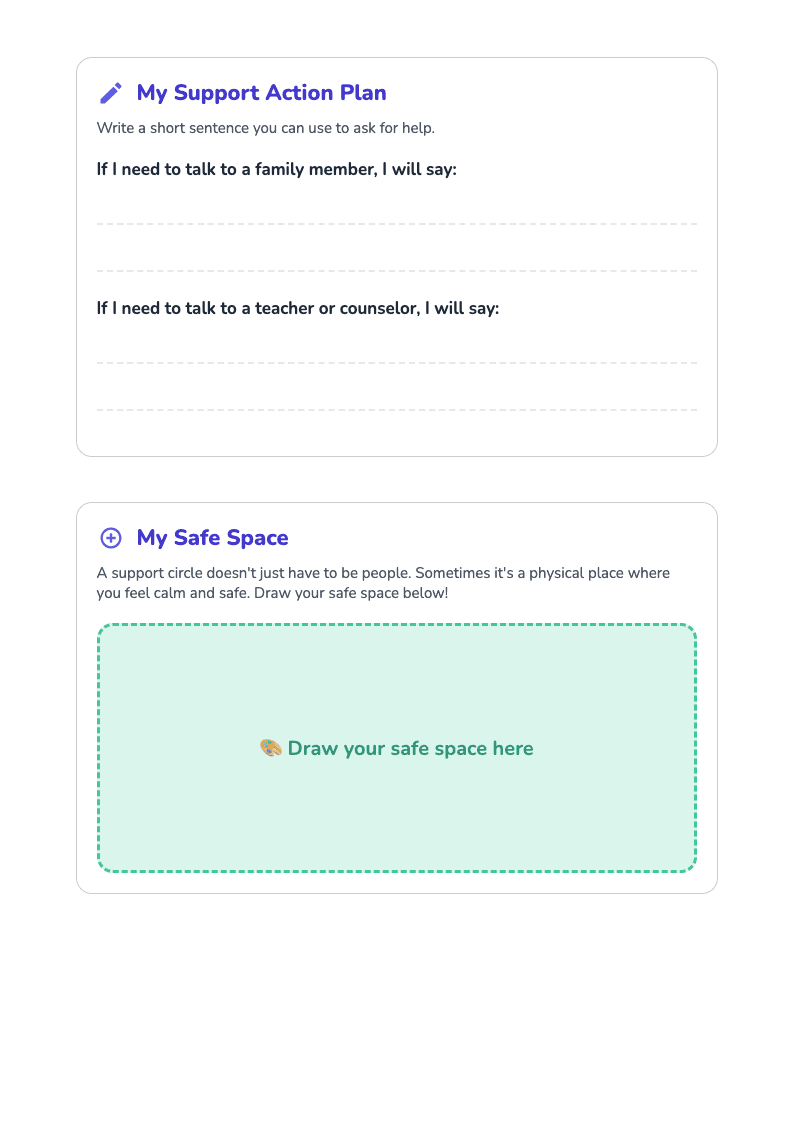 Boundaries and Support Circle - Page 4