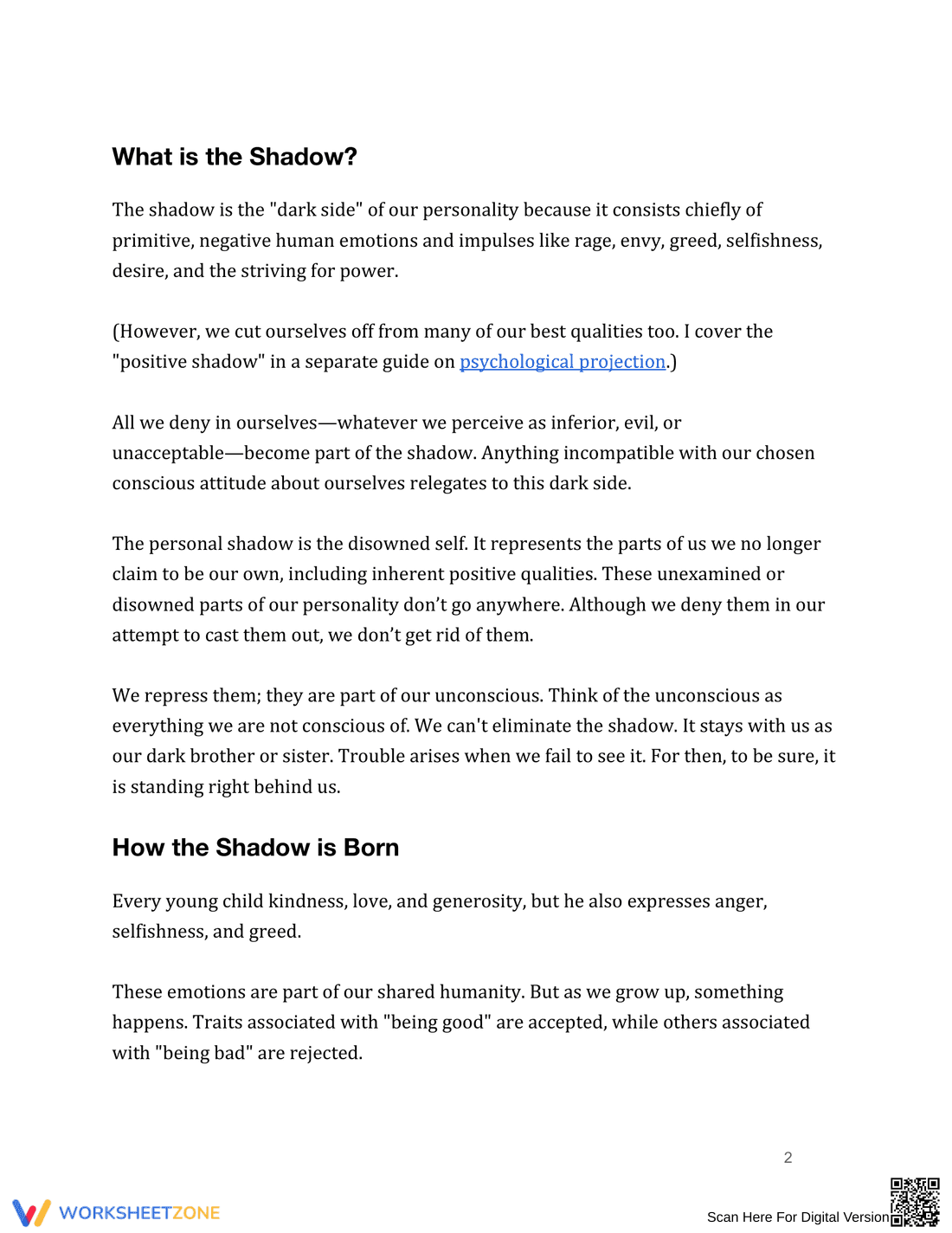 Working With Your Shadow: A Guide - Page 2