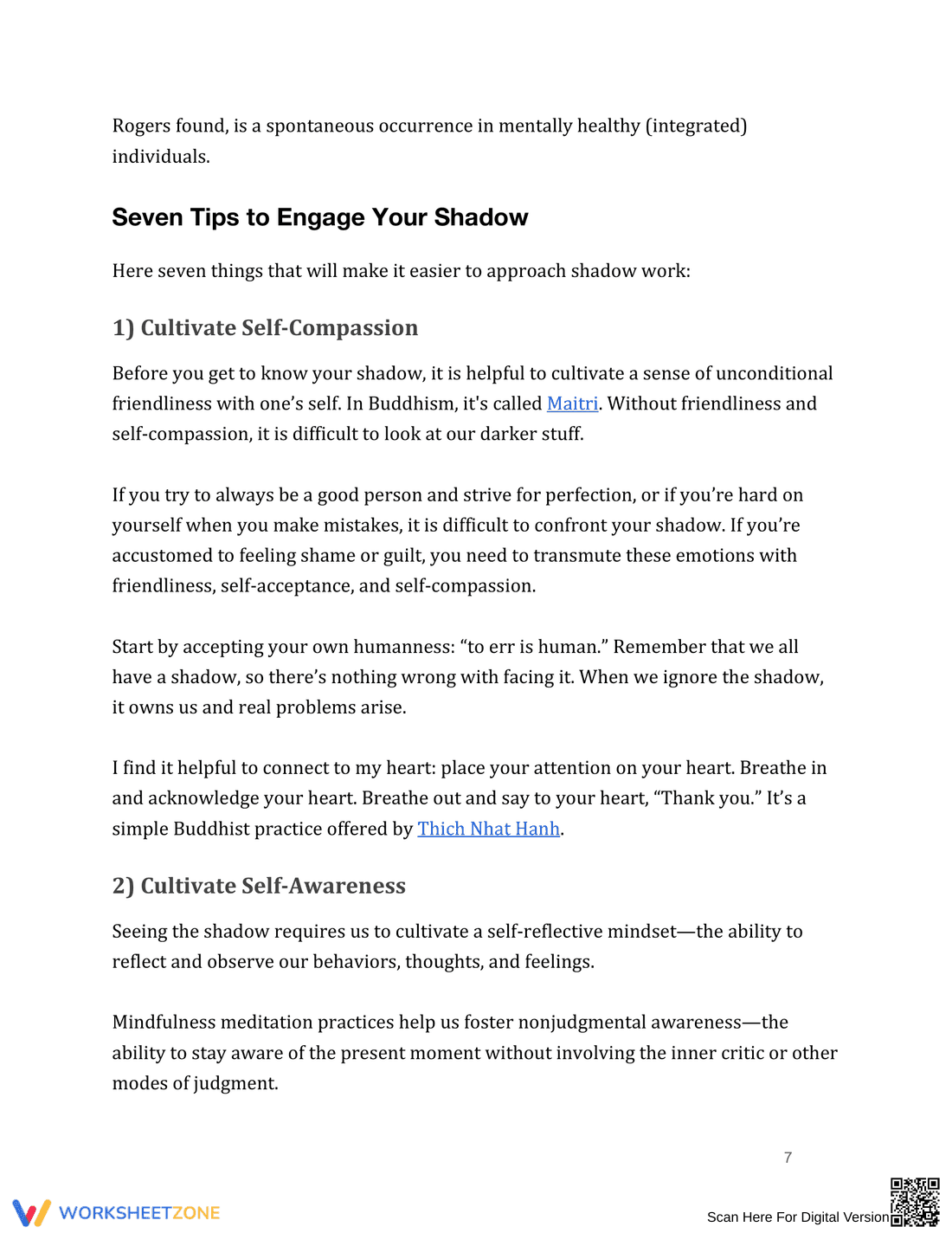 Working With Your Shadow: A Guide - Page 7