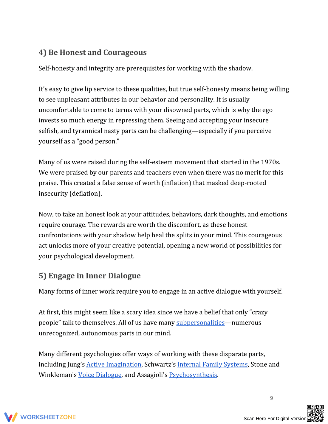 Working With Your Shadow: A Guide - Page 9