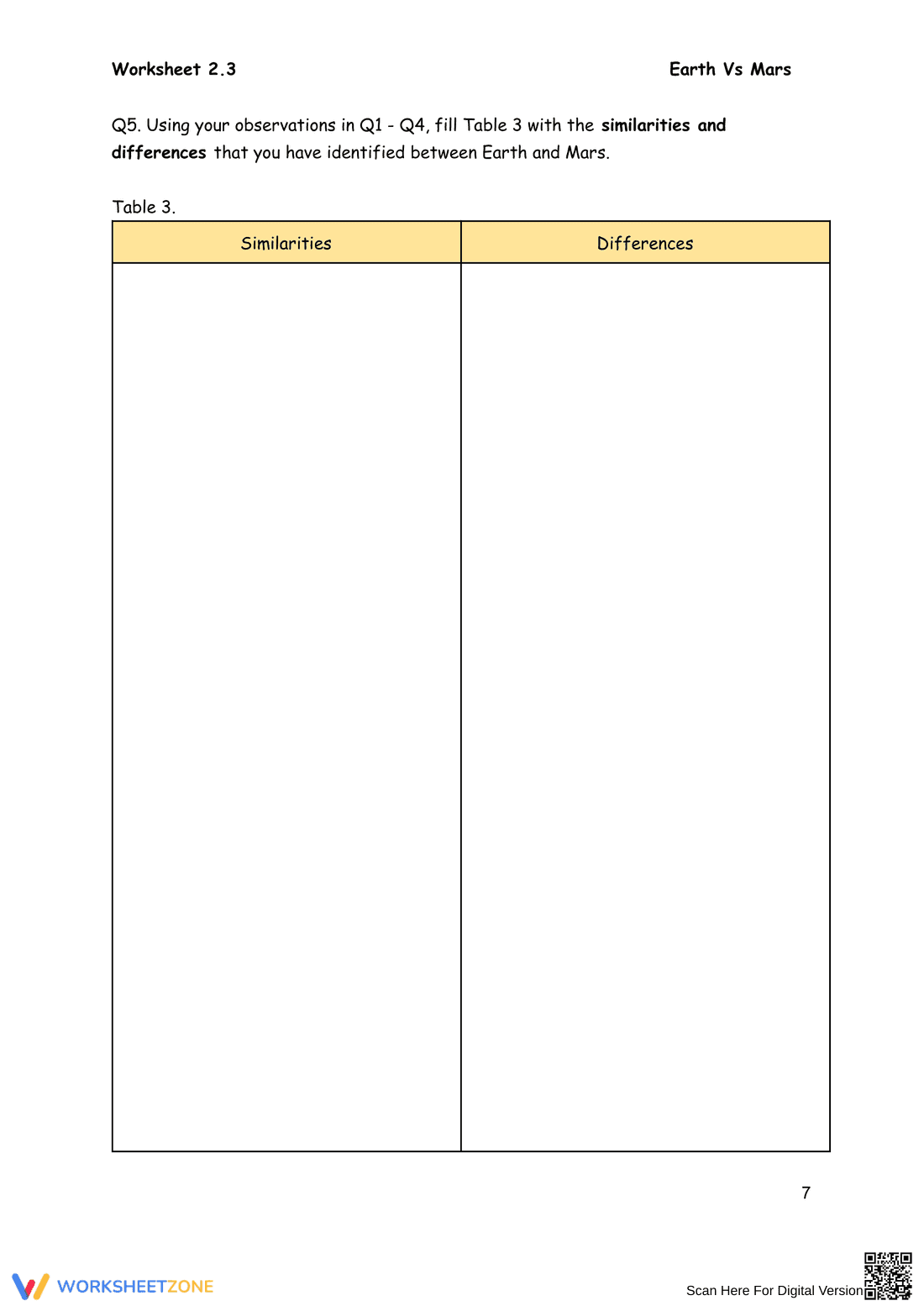 Updated Escape Velocity Science Worksheet - Page 7