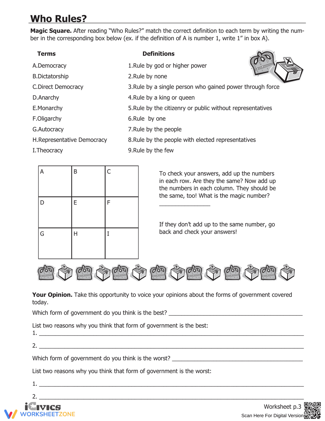 Updated Guide: Who Rules? Exploring Governments - Page 5