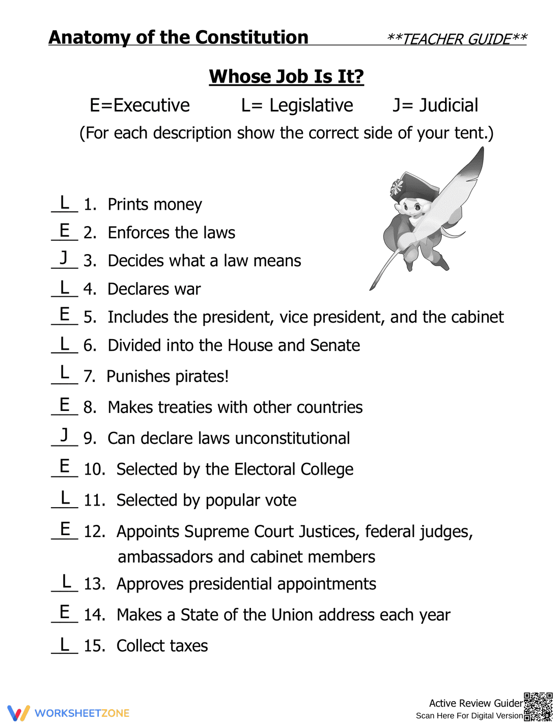 Anatomy of the Constitution Study Guide - Page 3