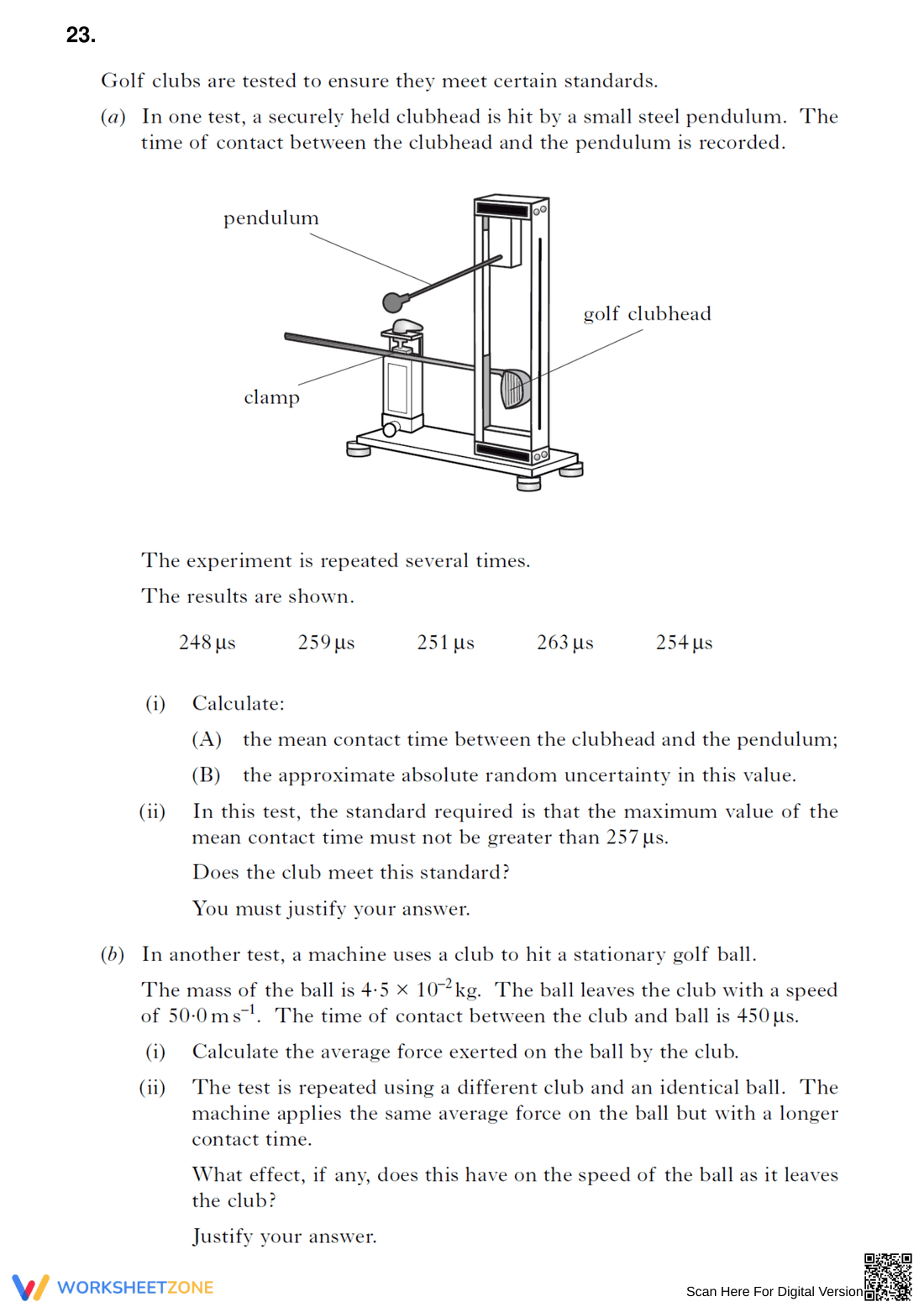 Higher-Level Momentum and Impulse Questions - Page 12