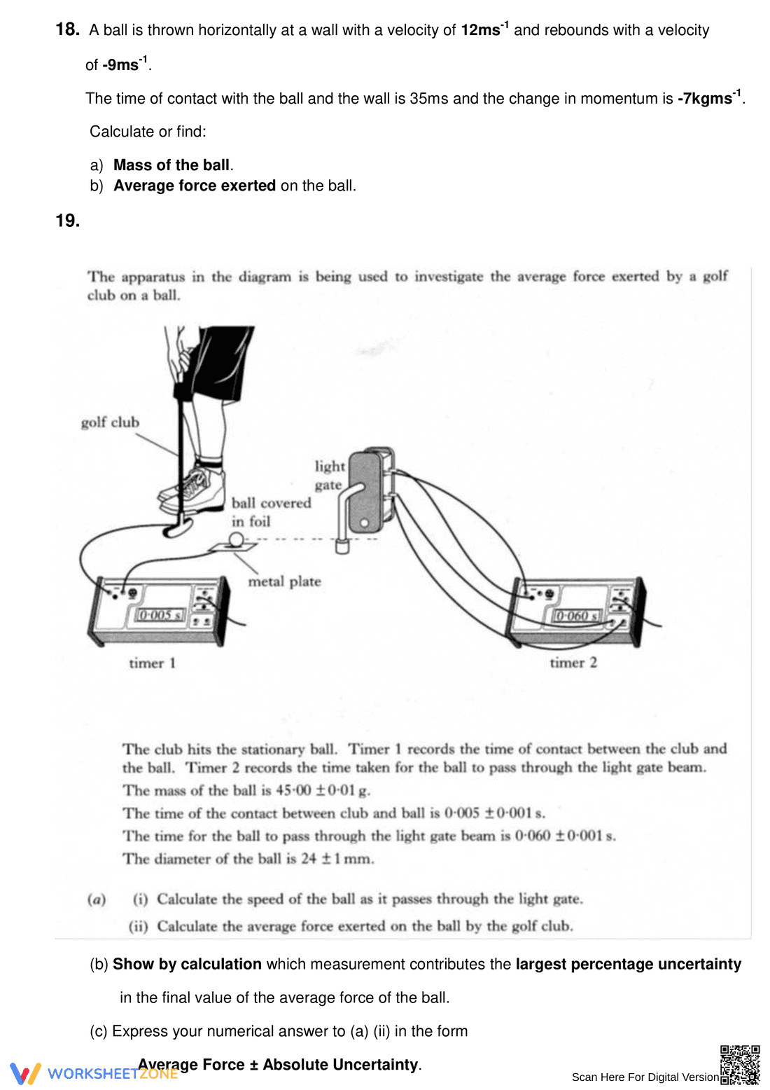 Higher-Level Momentum and Impulse Questions - Page 8
