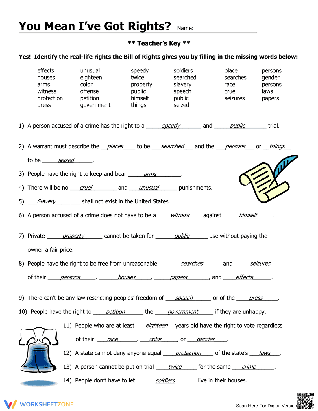 Bill of Rights - What are Your Rights? - Page 11