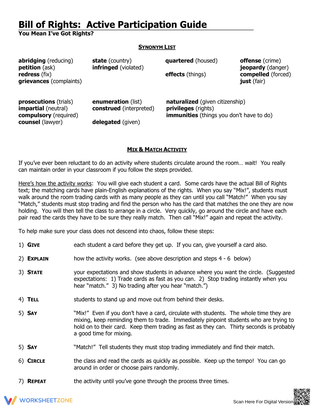 Bill of Rights - What are Your Rights? - Page 3