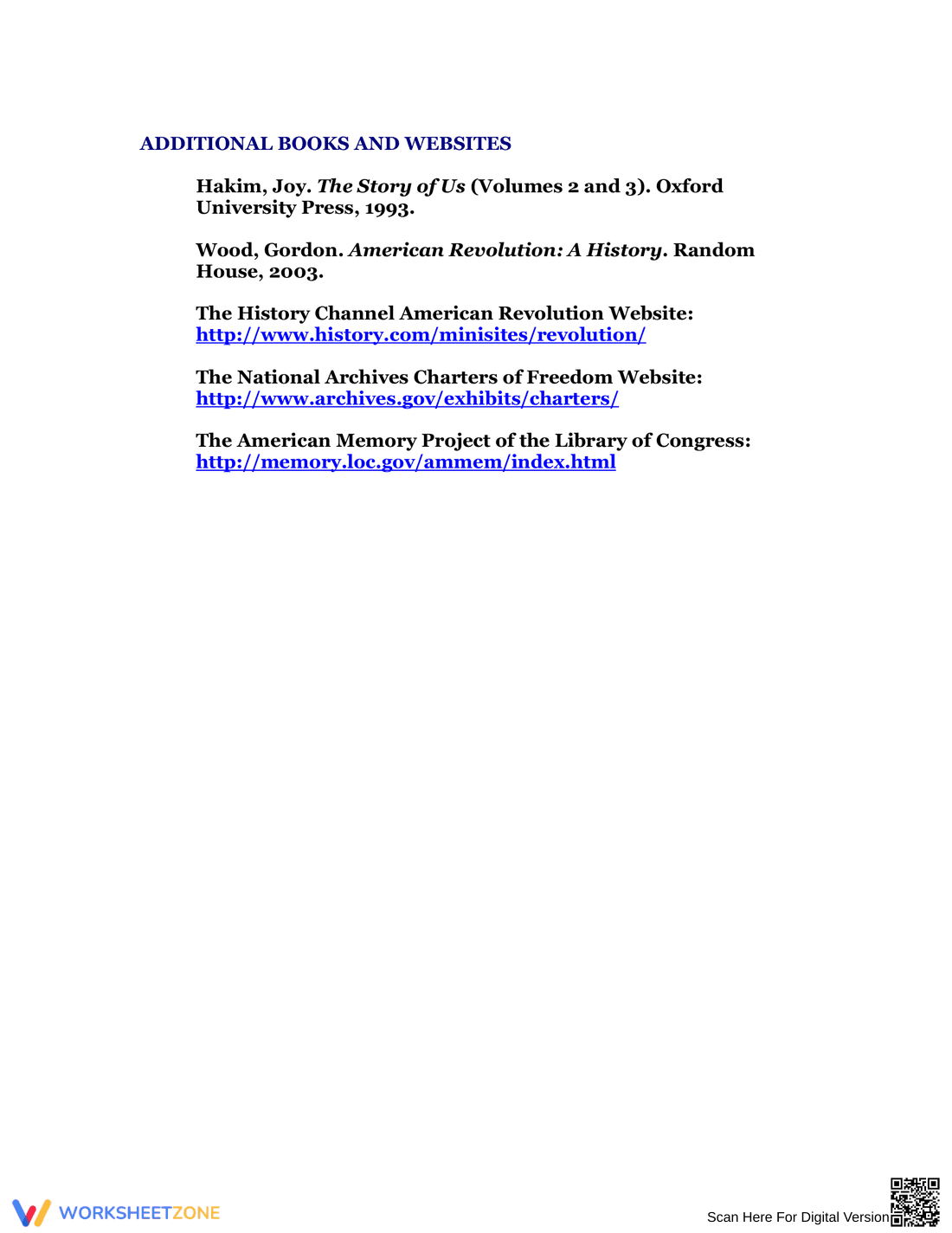Updated Liberty's Kids History Worksheets - Page 4