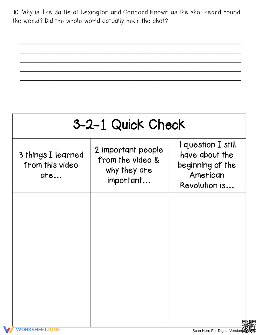 Liberty’s Kids Episode 6 Worksheet | Essential History - Page 2