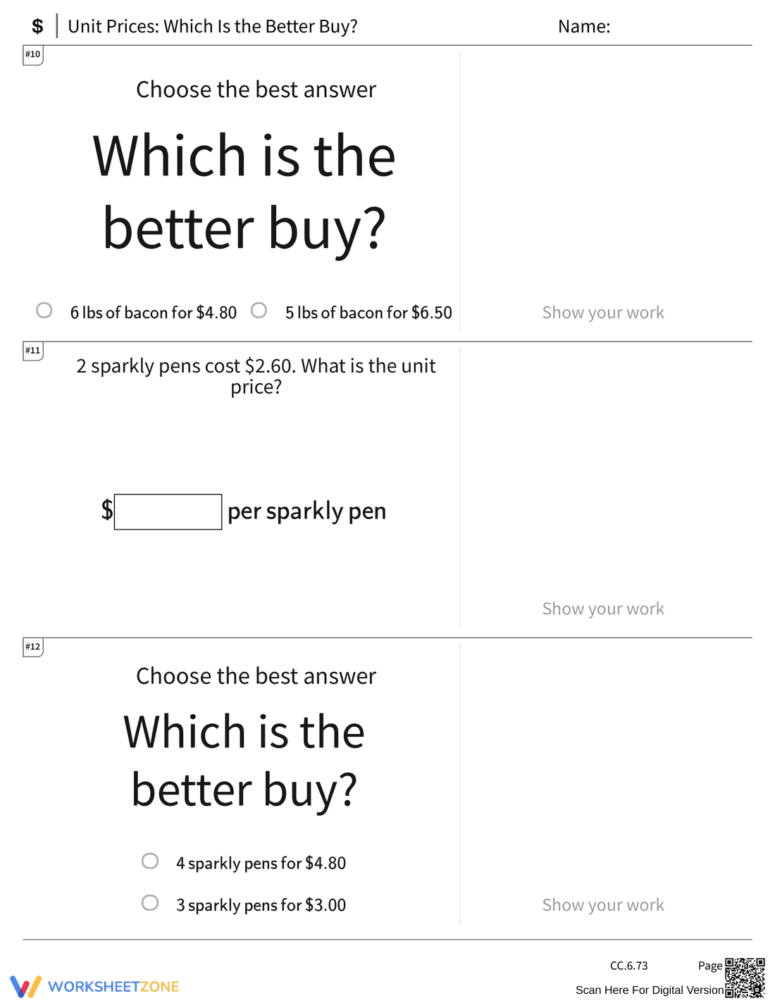 Determine the Better Buy - Page 4