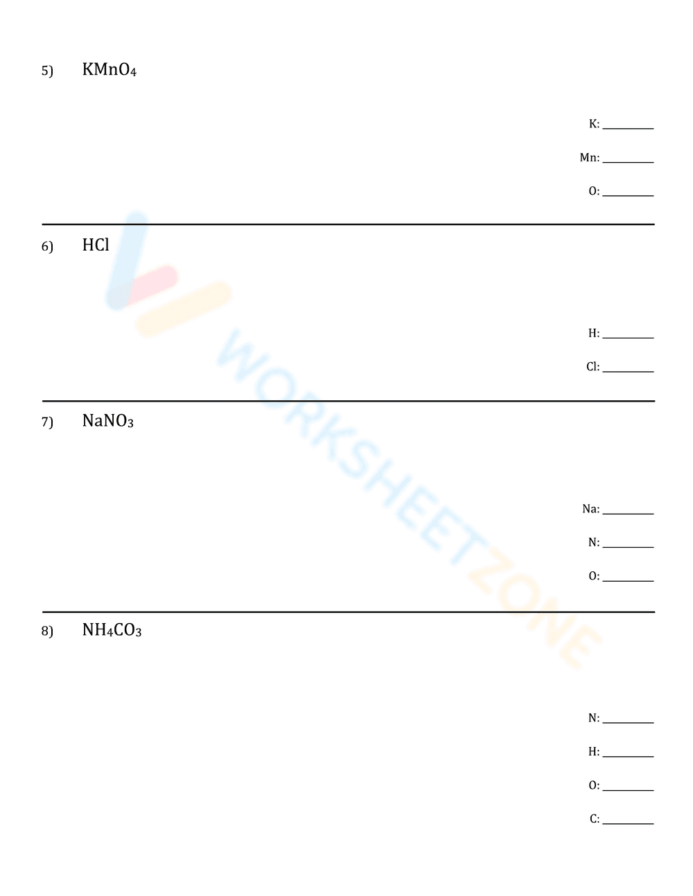 Finding Percent Composition - Page 3
